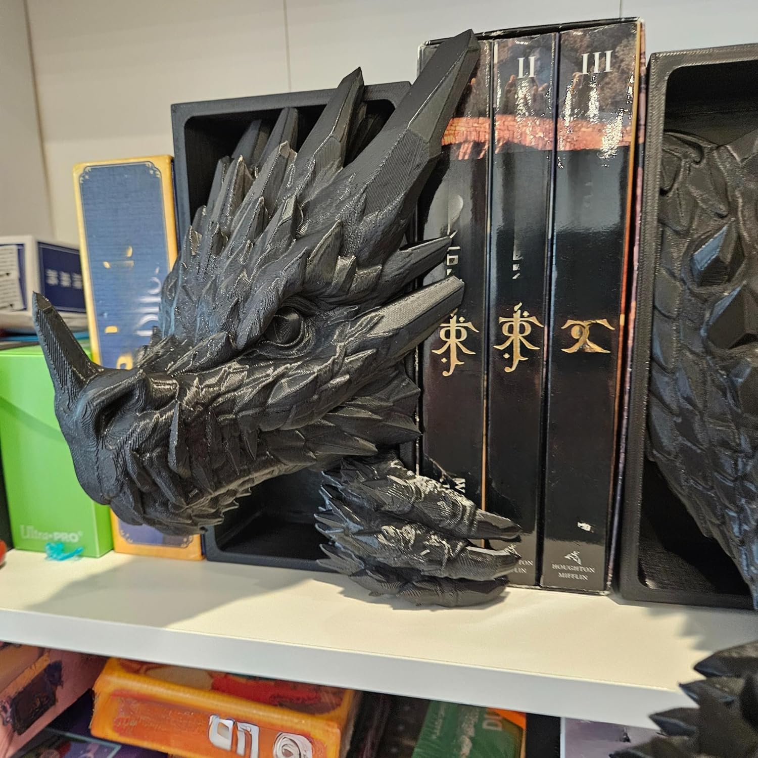 Crystal Dragon - Head and Tail Book End - Image 3